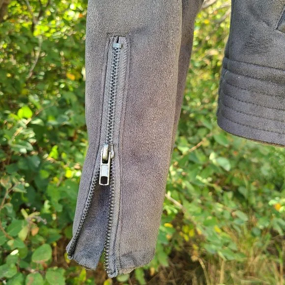 Faux Shearling Jacket Xs New - Picture 3 of 4